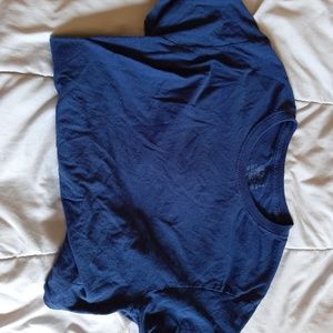 Blue Plain Tee